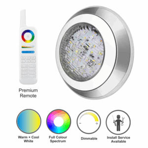15w Smart Pool Light (Hand Remote Controlled)